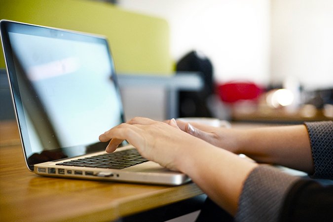 Administratiekantoor Bergschenhoek laptop
